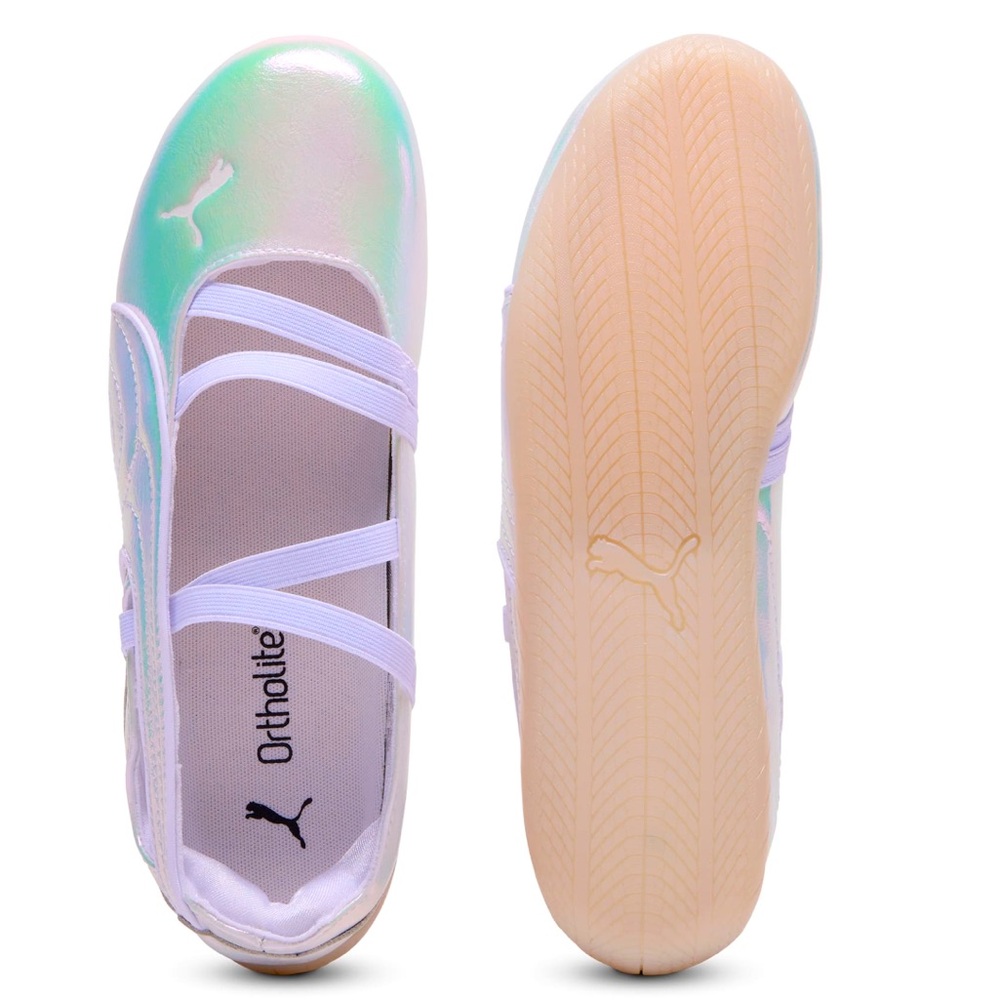 🌈🤍 PUMA SPEEDCAT BALLET PEARLIZED WHITE 🤍🌈 - Picture 4 of 5